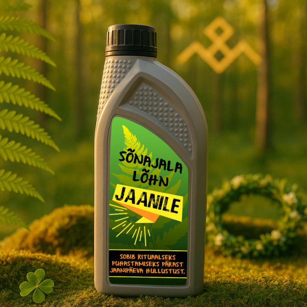 XXL dušigeel "Sõnajala lõhn Jaanile" (1000ml) XXL dušigeel "Sõnajala lõhn Jaanile" (1000ml)