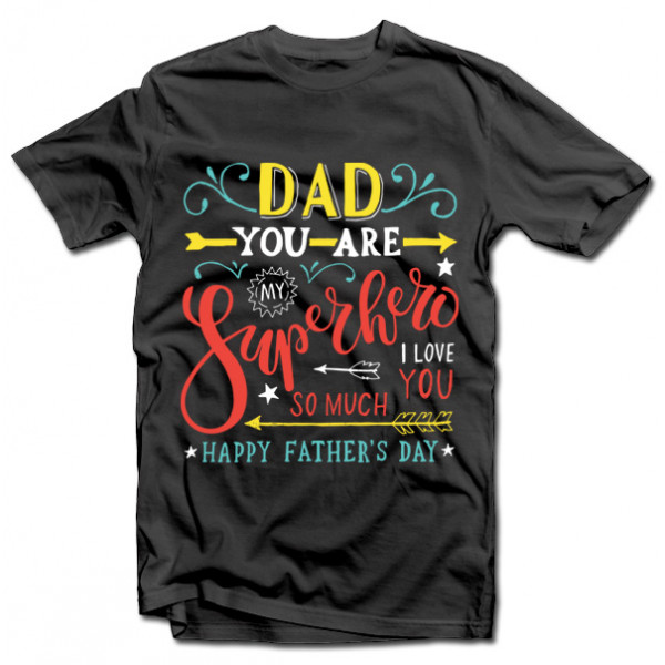 T-särk "Superhero Dad"