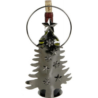 Metallist pudelihoidja „Jõulupuu“