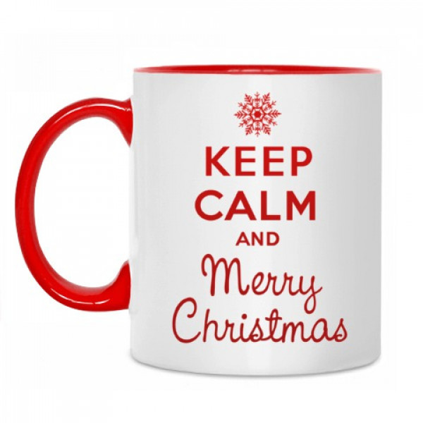 Kruus "Keep calm Merry Christmas"
