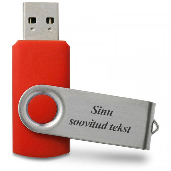 Klassikaline USB-mälupulk (võimalik graveerida lisatasu eest), 4 GB