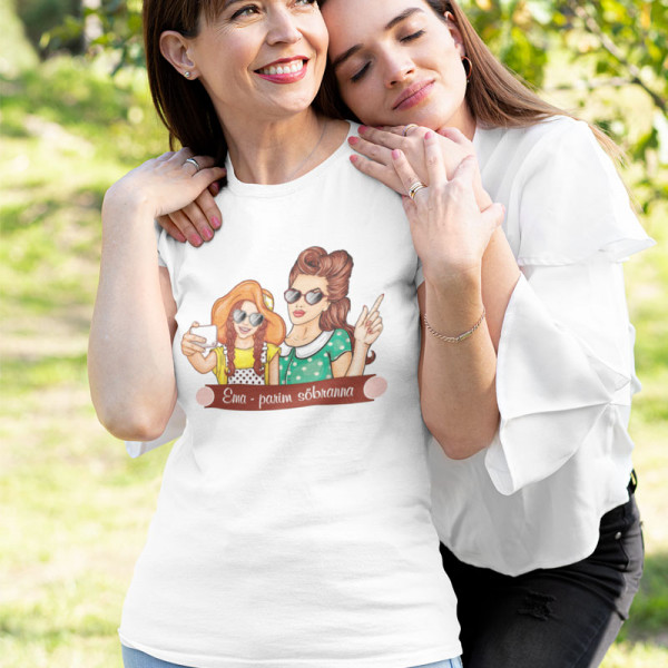 Naiste T-särk "Ema - parim sõbranna"