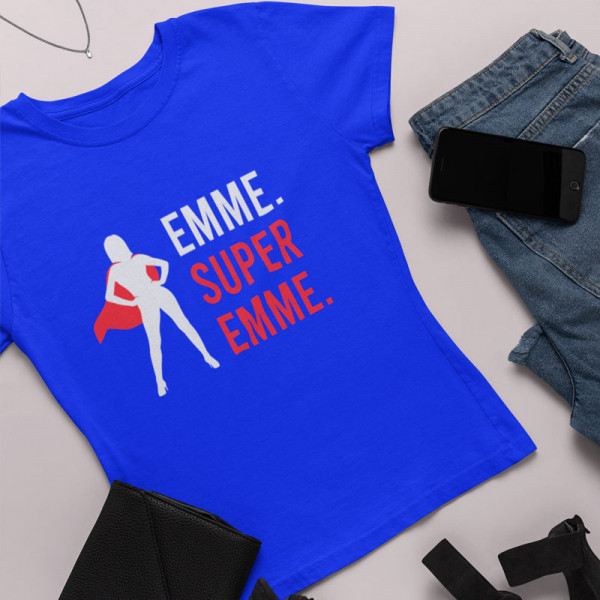 Naiste T-särk "Super emme"