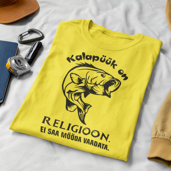 T-särk "Kalapüük on religioon"