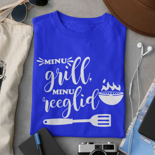 T-särk „Minu grill, minu reeglid“