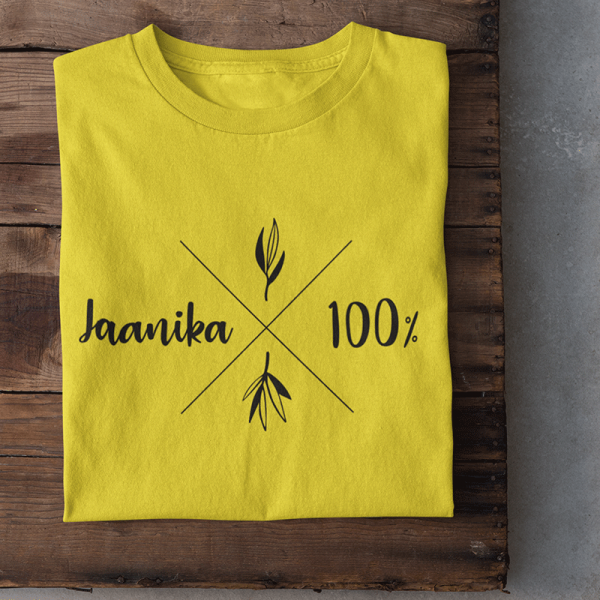 Naiste T-särk "Jaanika 100%"
