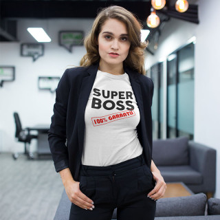 Naiste T-särk "SUPER BOSS"
