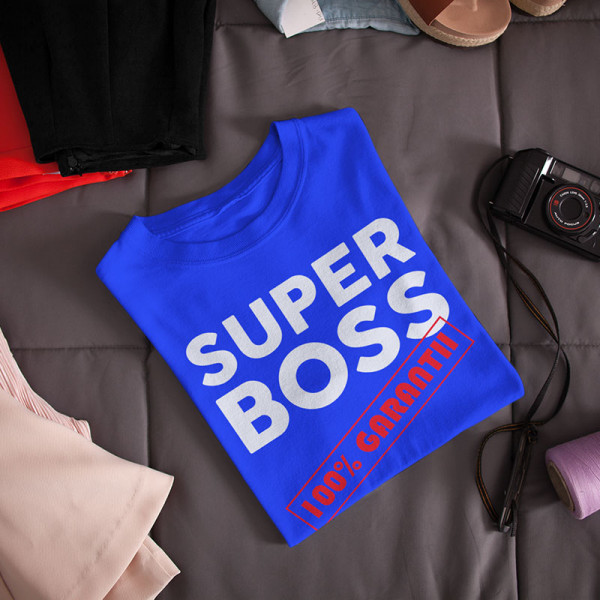Naiste T-särk "SUPER BOSS"