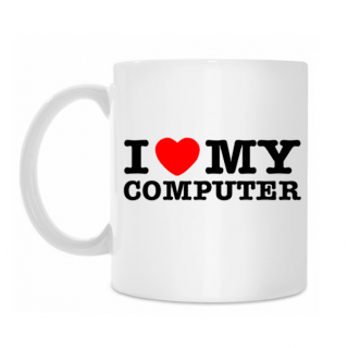 Kruus "Ma armastan oma arvutit"
