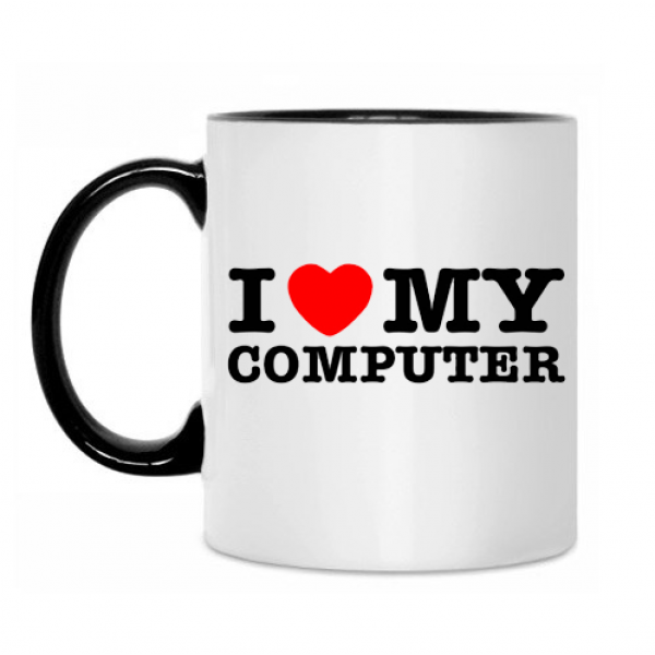 Kruus "Ma armastan oma arvutit"