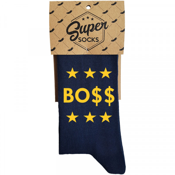 Sokid „Boss“ dollarimärgiga
