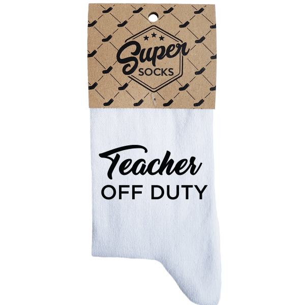 Naiste sokid  „Teacher Off Duty“ 