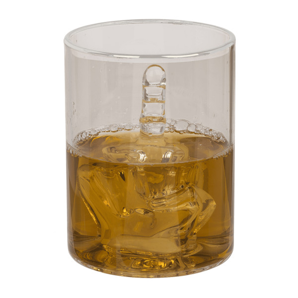 Viskiklaas „Middle Finger“, 350 ml