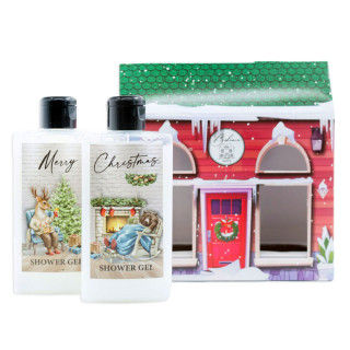 Jõulukosmeetika komplekt: 2 x dušigeel (200 ml)