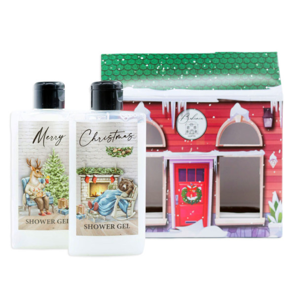 Jõulukosmeetika komplekt: 2 x dušigeel (200 ml)