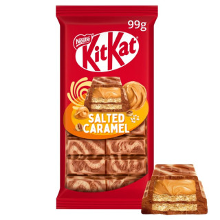"KIT KAT" piimašokolaad soolakaramelli täidisega, 99 g
