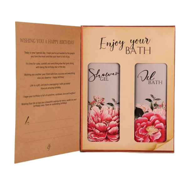 Kosmeetika kinkekomplekt "Birthday book" (2 x 250ml) Kosmeetika kinkekomplekt "Birthday book" (2 x 250ml)