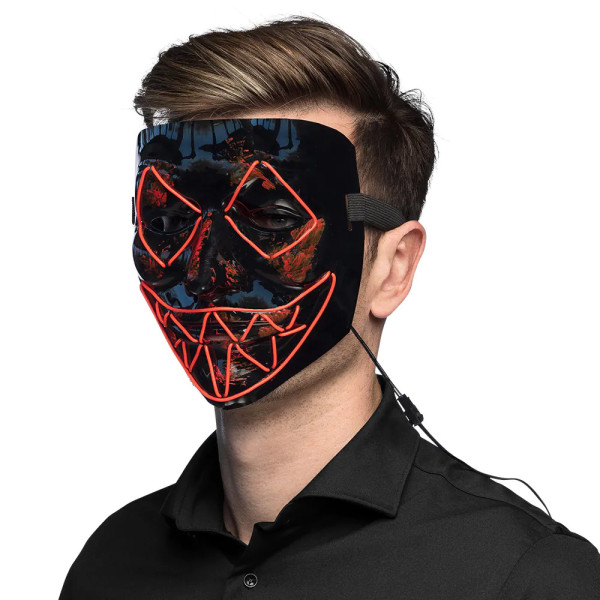 LED-mask "Killer smile" LED-mask "Killer smile"
