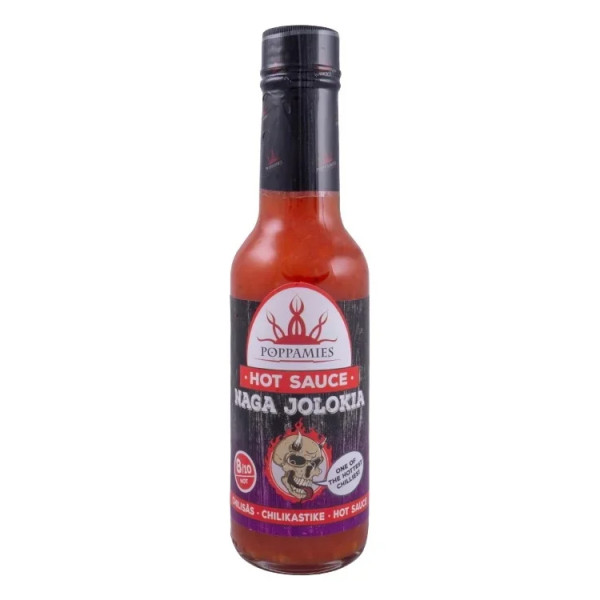 Poppamies kaste "Naga Jolokia", vürtsikas, 150ml