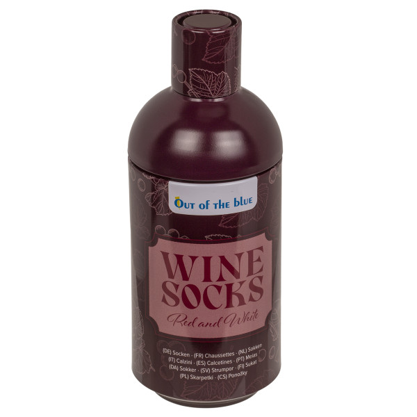 Punase ja valge veini sokid, 2 paari