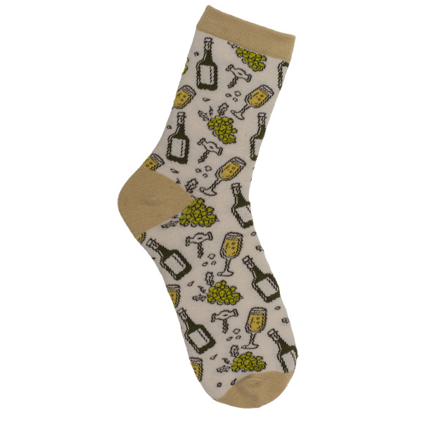 Punase ja valge veini sokid, 2 paari