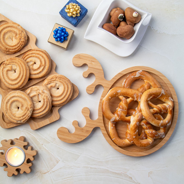 Puidust suupistete alus "Reindeer"