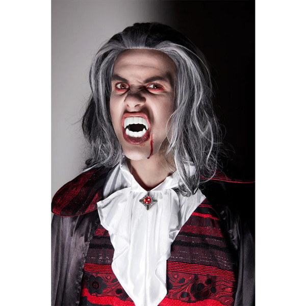 Vampiiri minikomplekt (kunstveri, hambad)