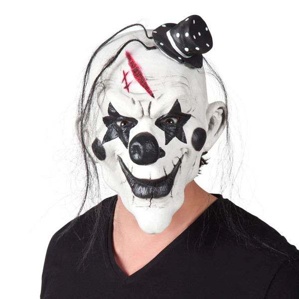 Lateksist näomask „ Psycho clown“ 