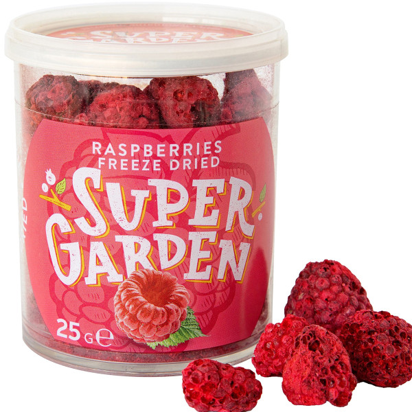 SUPER GARDEN Külmkuivatatud vaarikad, 25g