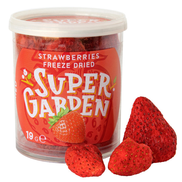 SUPER GARDEN Külmkuivatatud maasikad, 19g