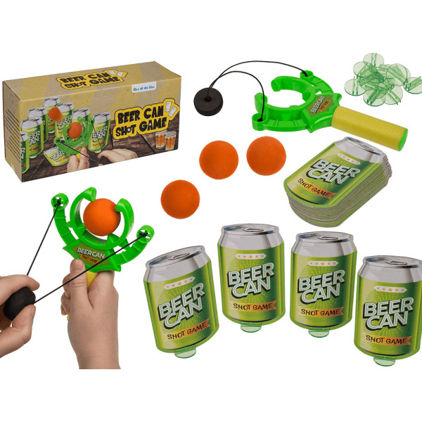 Peomäng „Beer can shot game“