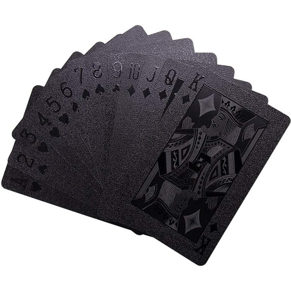 Musta värvi mängukaardid