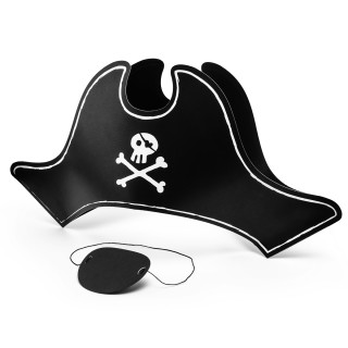 Piraadimüts ja silmaklapp