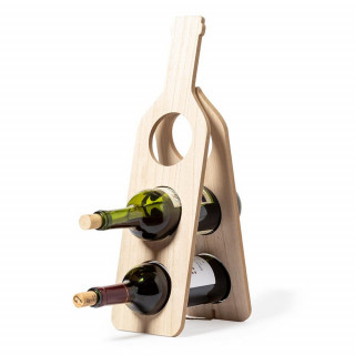 Puidust veinipudelite hoidik Smart