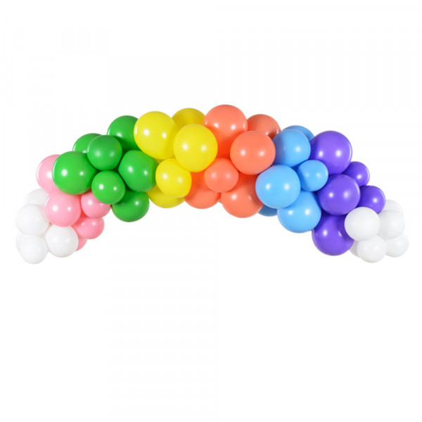 Õhupallikaar "Rainbow" (60 tk, 200 cm)