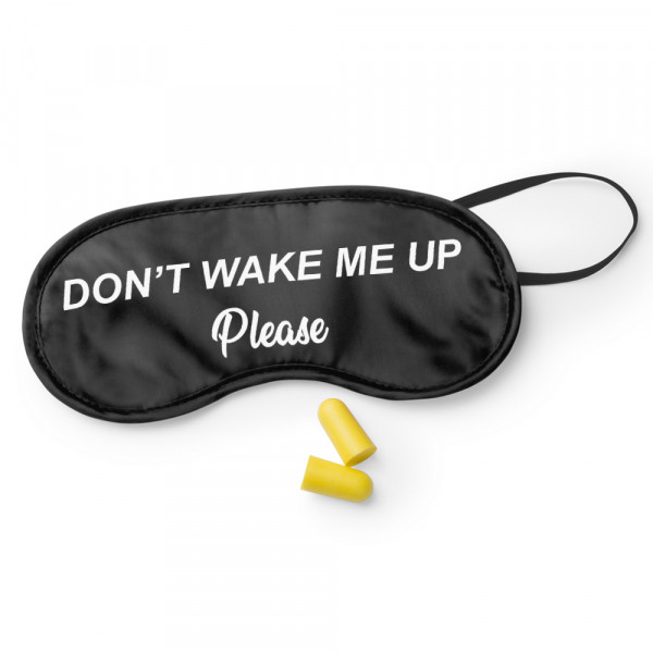 Unemask "Don't wake me up, please"