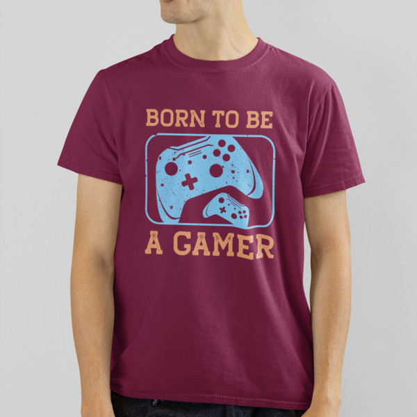 T-särk "Born to be a gamer"
