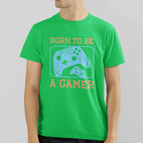 T-särk "Born to be a gamer"
