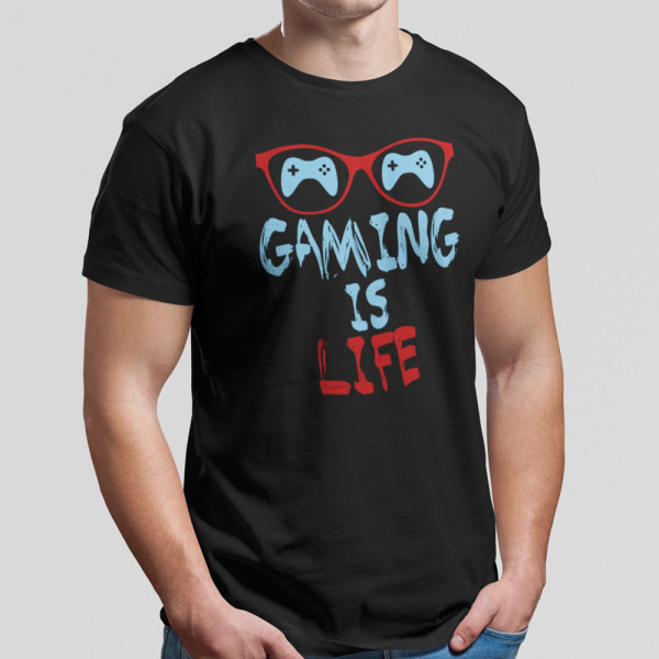 T-särk "Gaming is life"