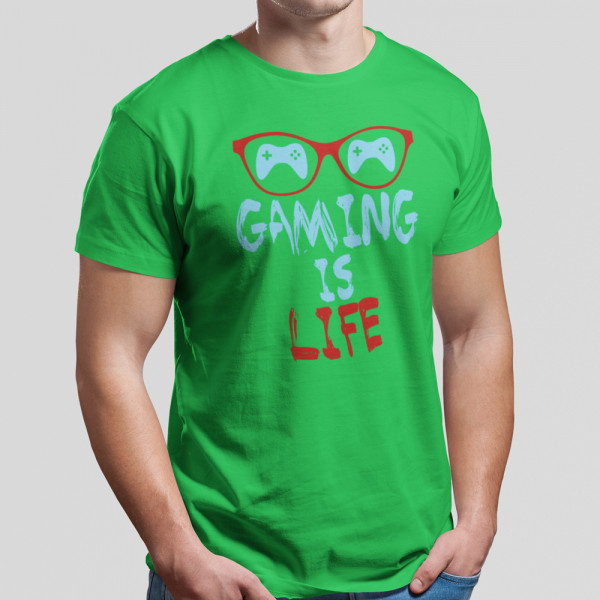 T-särk "Gaming is life"