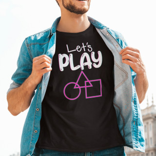T-särk "Let's play"