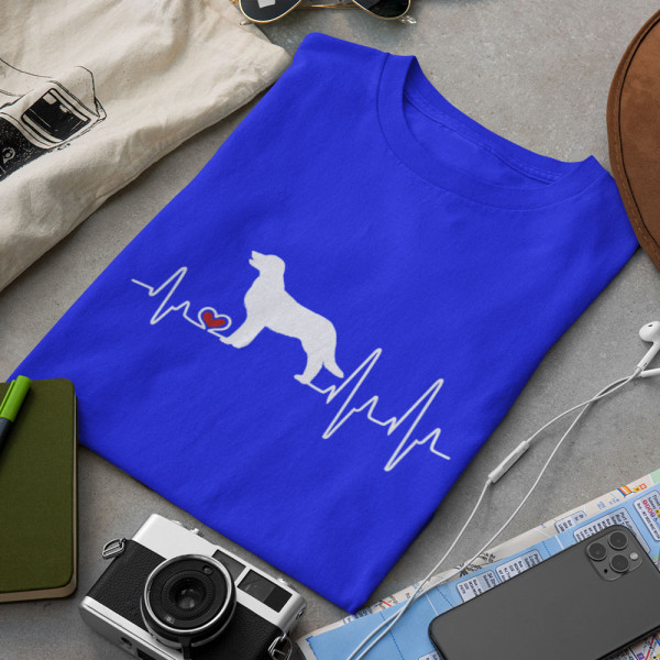 T-särk "Dog heartbeat pulse"