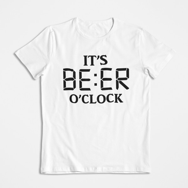 T-särk "It's beer o'clock"