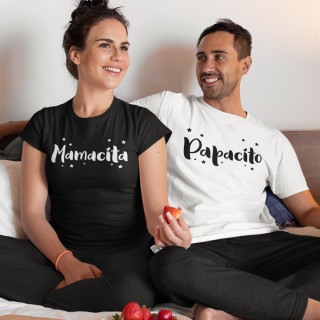 T-särkide komplekt "Mamacita and Papacito"