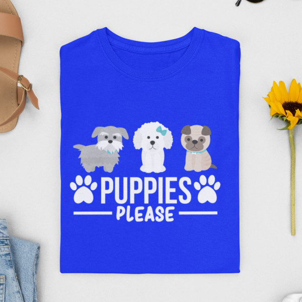 Naiste T-särk "Puppies"