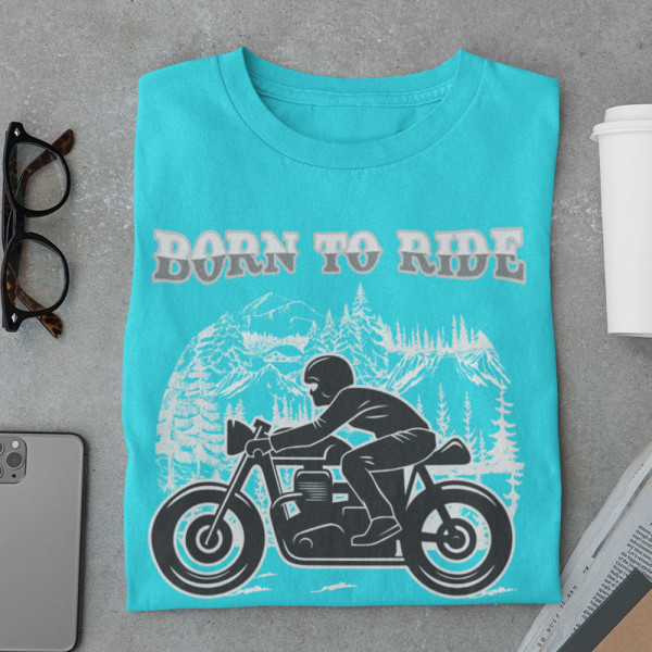 T-särk „Born to ride“