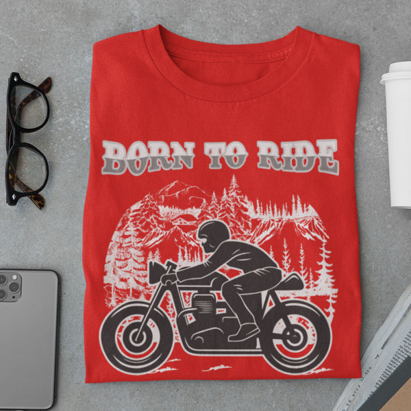 T-särk „Born to ride“