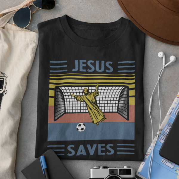 T-särk "Jesus saves"
