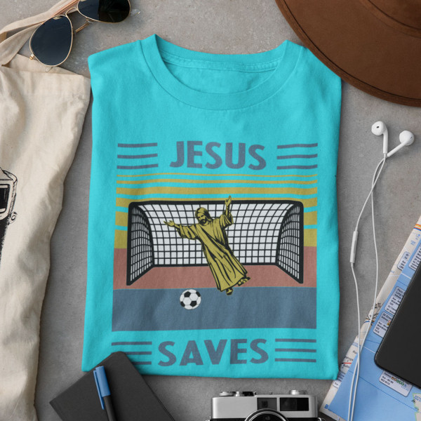 T-särk "Jesus saves"