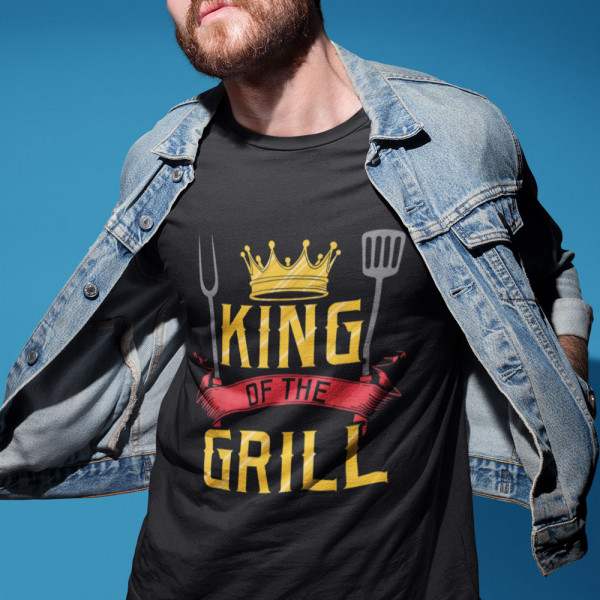 T-särk "King of the grill"